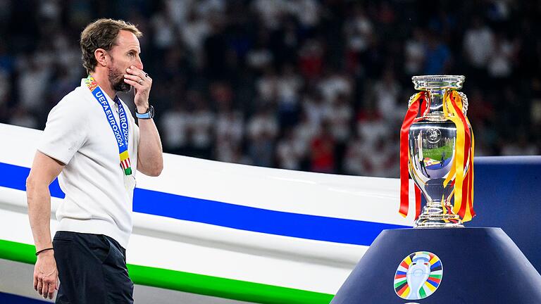 Euro 2024: Spanien - England       -  Gareth Southgate tritt als England-Coach zurück.