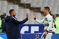 Frankreich - Portugal       -  Treffen im EM-Viertelfinale aufeinander: Frankreichs Kylian Mbappé (l) und Portugals Cristiano Ronaldo.