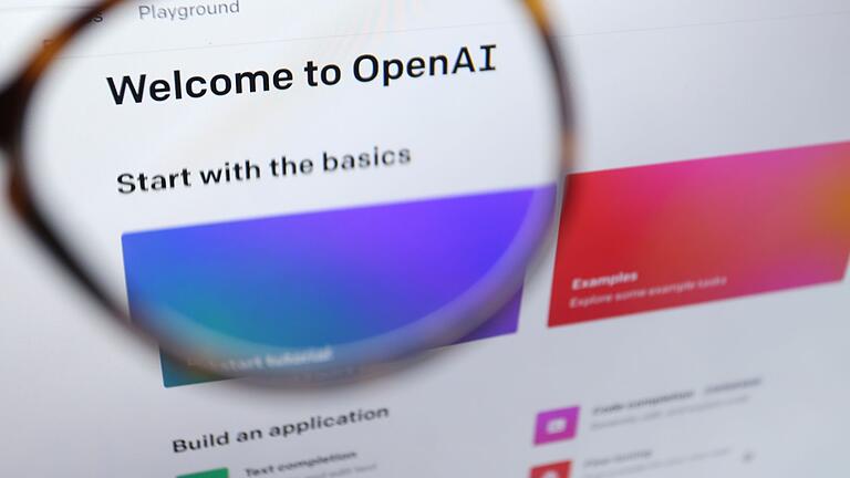 OpenAI       -  SearchGPT soll sich auch auf Informationen aus Medienquellen stützen. (Archivbild)