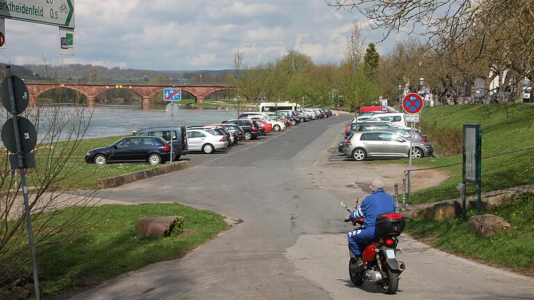 Umstritten: der Mainkai in Marktheidenfeld. Umstritten: der Mainkai in Marktheidenfeld.