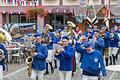 Angeführt von der Fischertrachtenkapelle begann traditionell der Sonntag beim Gemündener Kirchweih- und Heimatfest mit der Kirchenparade und dem anschließenden Festgottesdienst.