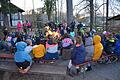 Lagerfeueratmosphäre gehörte für die Kinder der Riedenberger Grundschule beim Schullandheim-Ausflug nach Gersfeld mit dazu.       -  Lagerfeueratmosphäre gehörte für die Kinder der Riedenberger Grundschule beim Schullandheim-Ausflug nach Gersfeld mit dazu.