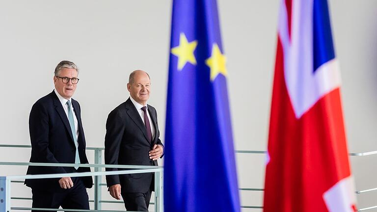Britischer Premierminister Keir Starmer in Berlin - Das Abkommen soll ein breites Spektrum an Themen umfassen und nächstes Jahr unterzeichnet werden. Britischer Premierminister Keir Starmer in Berlin - Das Abkommen soll ein breites Spektrum an Themen umfassen und nächstes Jahr unterzeichnet werden.