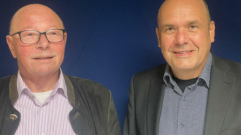 Ehrenvorsitzender Rainer Schott (links) mit dem Vorsitzenden Christian Schulz.