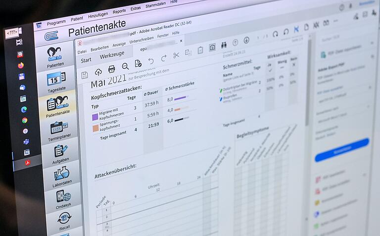 Auch hier greift die Digitalisierung – die elektronische Patientenakte wird ab 2025 für alle gesetzlich versicherten Personen bereitgestellt. Auch hier greift die Digitalisierung – die elektronische Patientenakte wird ab 2025 für alle gesetzlich versicherten Personen bereitgestellt. 