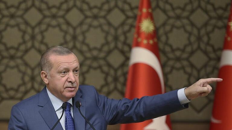 Konflikt in Nordsyrien       -  Der türkische Präsident Recep Tayyip Erdogan.