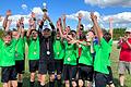 Die JSG Brehmbachtal gewann den Wanderpokal der D-Junioren bei den Hundheimer Jugendtagen.