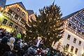 Lichterglanz und Fachwerk: Auf dem Zeiler Weihnachtsmarkt kommt besonders in den Abendstunden so richtig Stimmung auf.