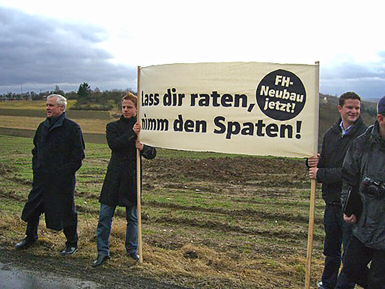 Ein „Hier nicht“ stand einem „Lass dir raten, nimm den Spaten“ unversöhnlich gegenüber.