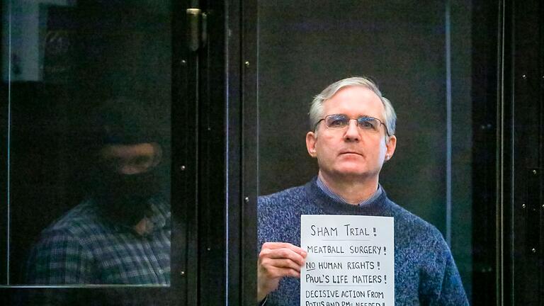 Paul Whelan in Moskau vor Gericht - Auch der US-Amerikaner Paul Whelan hat Russland verlassen. (Archivbild) Paul Whelan in Moskau vor Gericht - Auch der US-Amerikaner Paul Whelan hat Russland verlassen. (Archivbild)