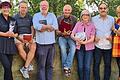 In Stadtlauringen sind von der Schweinfurter Autorengruppe SAG bei der Lesung mit dabei (von links): Johanna Bonengel, Joachim Engel, Hanns-Peter Zwißler, Peter Hub, Linde Unrein, Günter Hein und Renate Eckert. Auf dem Foto fehlt Almut Heusinger-Zuber.