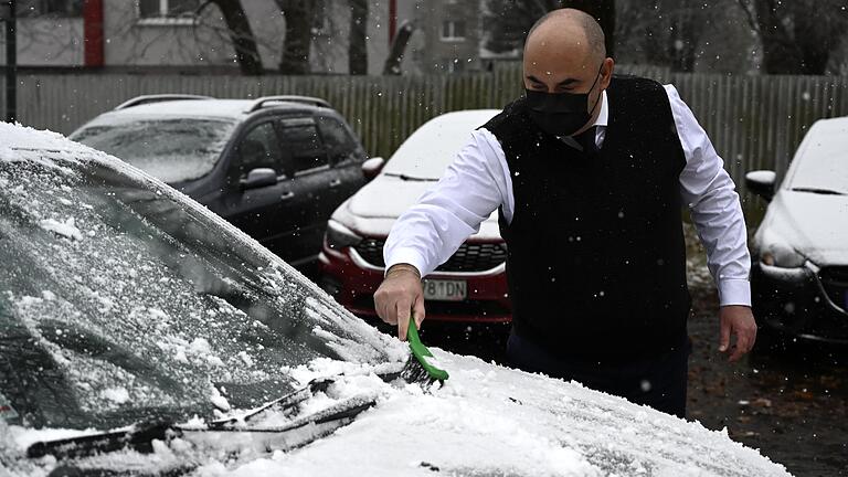 Der Schnee soll kommen, auch Unterfranken wird vermutlich in der Nacht zum Dienstag weiß.&nbsp;