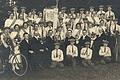 100 Jahre RSV Wollbach: Dieses Bild entstand bei der Fahnenweihe 1925.