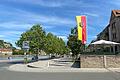 Einer der möglichen Standorte für einen dauerhaften Gedenkort für die Messerattacke von Würzburg: der Felix-Freudenberger-Platz am Willy-Brandt-Kai.&nbsp;