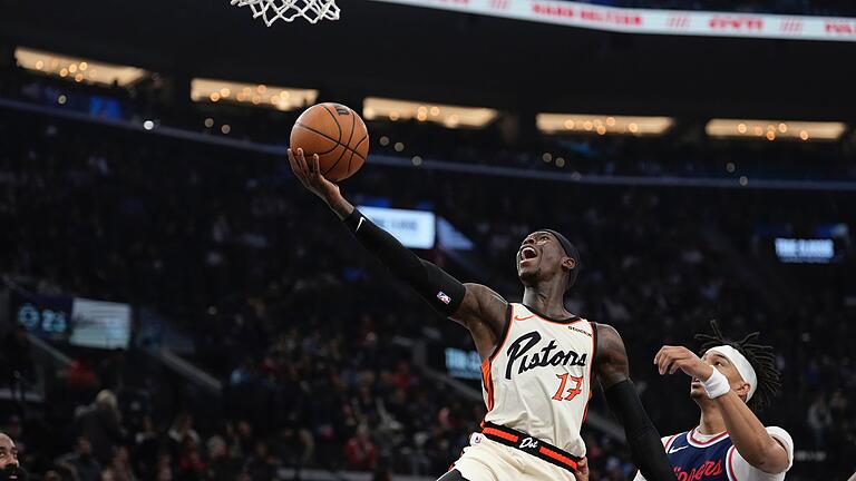 Los Angeles Clippers - Detroit Pistons       -  Dennis Schröder hatte einen guten Abend gegen die Clippers.