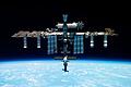 Internationale Raumstation ISS       -  An der ISS gibt es mehrere Andockstationen. (Archivbild)