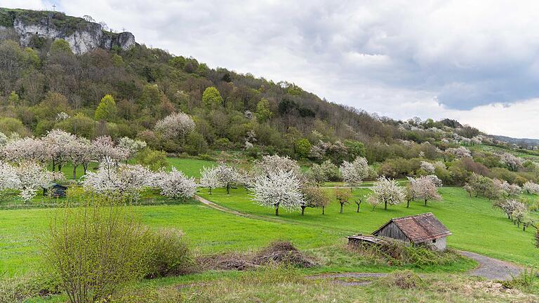 Landschaftlich hat die Fränkische Schweiz einiges zu bieten, nicht nur rund um das 'Walberla'.