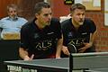 Alexander Alsheimer (rechts) und Alexander Fischer (Bild von Dezember 2023) von der TG Heidingsfeld sind gespannt, was sie in der Tischtennis-Regionalliga erwartet.