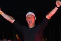 You are an Ironman: Michael Pörtner (im Bild) beim Zieleinlauf in Thun.&nbsp;