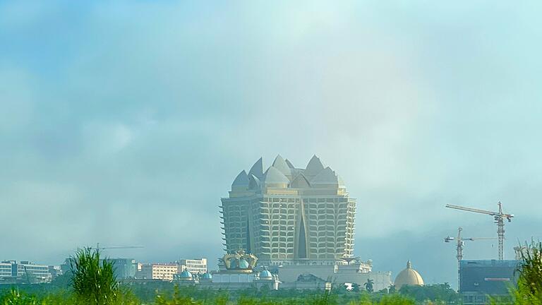 Casino-Komplex in Laos       -  Solche Casinokomplexe entstehen derzeit in Laos direkt an der Grenze zu Thailand. (Archivbild)