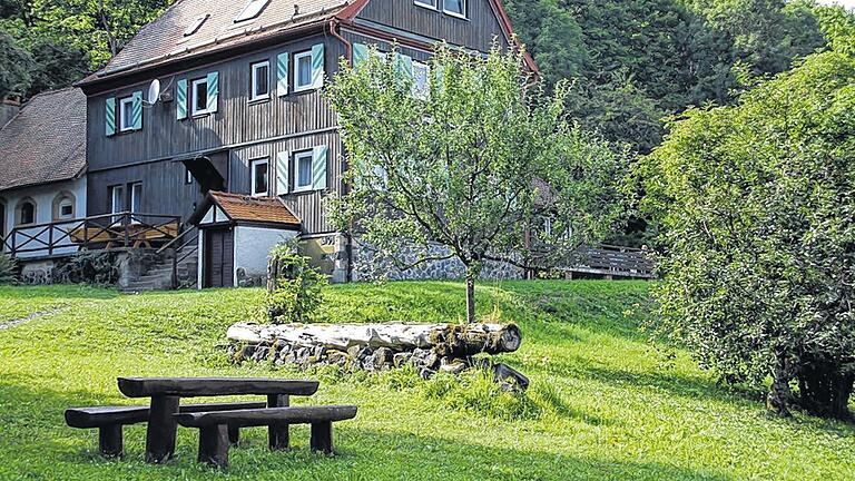 Idyllisch gelegen: Das Schweinfurter Haus in der Rhön. Idyllisch gelegen: Das Schweinfurter Haus in der Rhön.