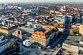 Der Neubau des Justizzentrums in Schweinfurt stellt die derzeit zweitgrößte Baustelle der bayerischen Justiz dar. 67 Millionen Euro fließen in die Baumaßnahmen am Schillerplatz.