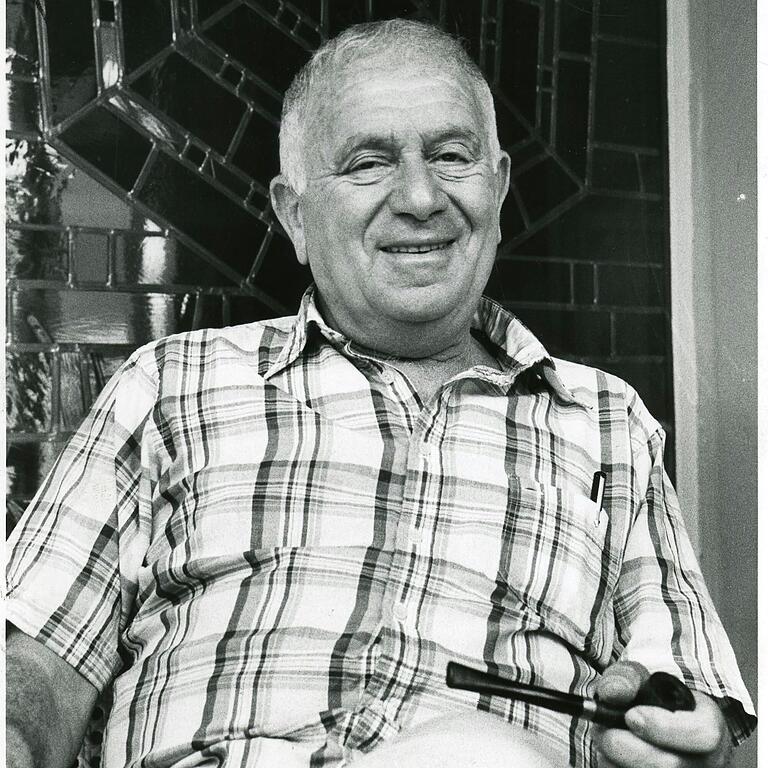 Yehuda Amichai (1924-2000), hier auf einem Foto aus dem Jahr 1991.&nbsp;