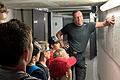 Matthias Wehner, Technik-Mitarbeiter des Kisssalis Therme, zeigte den Kindern die Anlagen und staunte über ihr großes Interesse und ihre klugen Fragen.       -  Matthias Wehner, Technik-Mitarbeiter des Kisssalis Therme, zeigte den Kindern die Anlagen und staunte über ihr großes Interesse und ihre klugen Fragen.