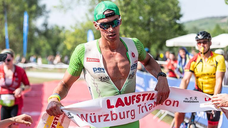 Sieger über die Mitteldistanz: Lukasz Wojt