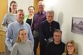Oben von links: Isabell Meinhardt-Hümmer, Bürgermeisterin Nicole Weissenseel-Brendler, Manfred Happ, Thomas Hock, Ludwig Hammel, Ann-Kristin Eisenhauer, Horst Werner und Angelika Joos. Es fehlt entschuldigt: Hermann Pfuhlmann.