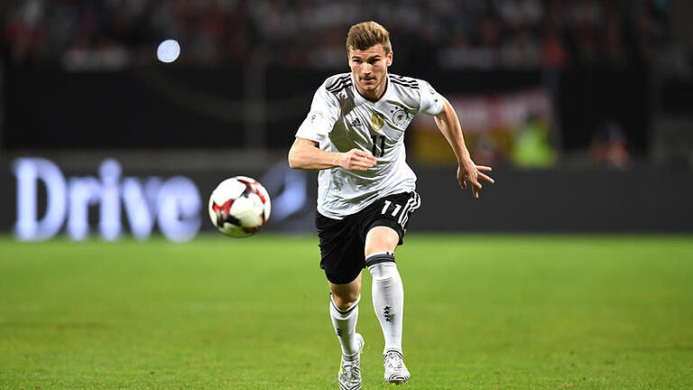 Timo Werner beim Länderspiel in Nürnberg, Foto Sven Hoppe, dpa Timo Werner beim Länderspiel in Nürnberg, Foto Sven Hoppe, dpa