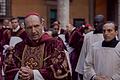 Kinostart - 'Konklave'       -  Ralph Fiennes als Kardinal Lawrence in einer Szene des Films &bdquo;Konklave&rdquo;.