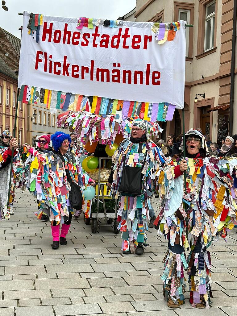 Die Hohestadter Flickerlmännle 2024.