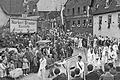 Schon 1956 gab es zum 85. Vereinsjubiläum neben der Fahnenweihe einen Festzug. Der soll bei der 150-Jahr-Feier ab dem 24. Juli dieses Jahr auch nicht fehlen.&nbsp;