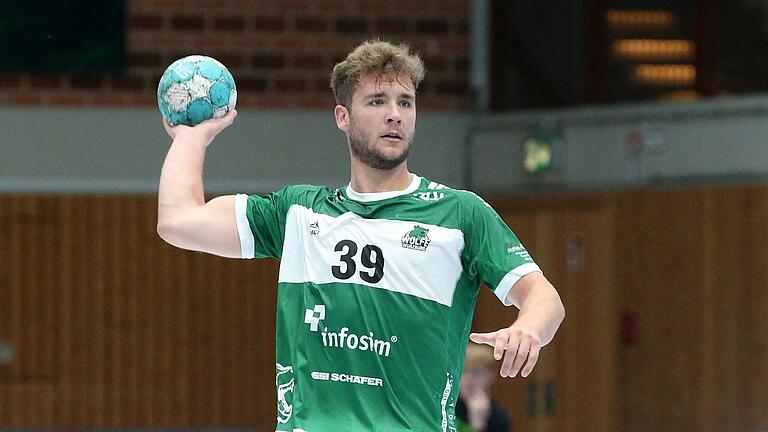 Kreisläufer Michel Reitemann war der Feldspieler bei den Wölfen Würzburg, der beim jüngsten Heimsieg über die HG Oftersheim/Schwetzingen am längsten auf der Platte stand. Auch am Samstag in Balingen dürfte einige Arbeit auf ihn zukommen.