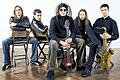 Die Band &bdquo;Panzerballett&ldquo;.