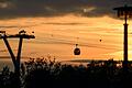 Ob eine Seilbahn in Bad Neustadt Sinn ergibt, soll im Rahmen der Erstellung des Mobilitätskonzepts geprüft werden. Unser Bild zeigt die stillstehende Seilbahn der Gärten der Welt in Berlin-Marzahn.