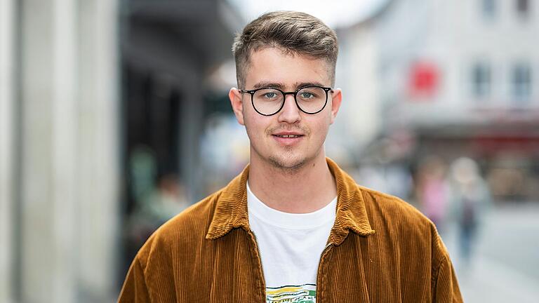 David Scherbaum aus Würzburg, Student für Wirtschaftswissenschaften.