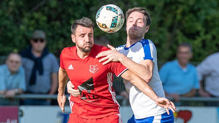 Lassen derzeit keinen an sich vorbei: Der TSV Lengfeld und Alban Ramaj (links) stehen in der Vorrundengruppe zwei der Landesliga Nordwest auf dem ersten Platz. Ramaj erzielte die wichtigen Tore, die zu Punkten führten.