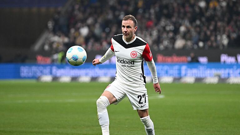 Eintracht Frankfurt - Borussia Dortmund       -  Mario Götze visiert mit Eintracht Frankfurt gegen Ajax Amsterdam den Einzug ins Viertelfinale der Europa League an.
