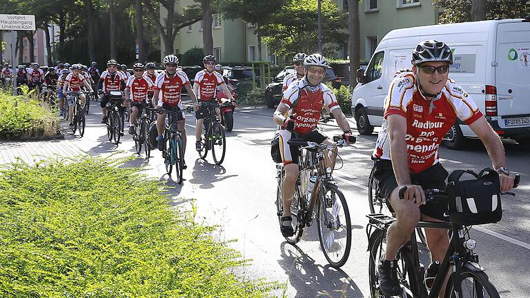 Der Behindertenbeauftragte des Marktes Karbach, Stefan Endrich, war zum 13. Mal bei der Tour dabei.