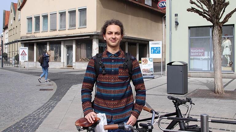 Fabian Töpfer (18),  Schüler aus Bad Neustadt