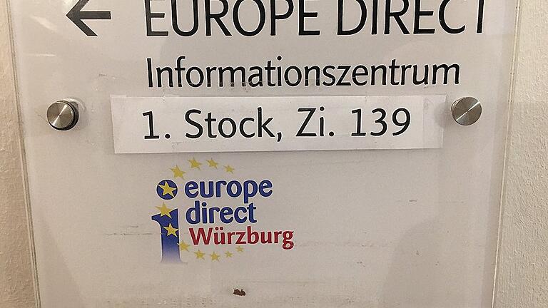 Europe Direct - für das Informationszentrum im Würzburger Rathaus gibt es keine Förderung mehr.