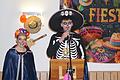 Prinzessin Nina Santa Samanta und Prinz Maxico Maya führen durch das Programm beim Bunten Abend in Wolfsmünster.