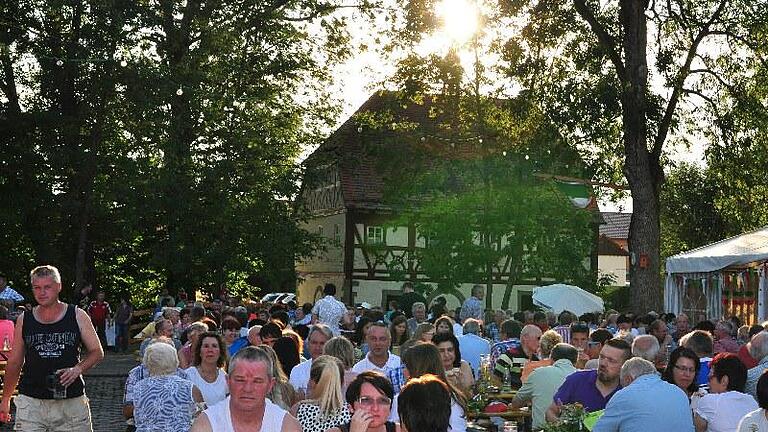 Die Italienische Nacht lockte wieder zahlreiche Besucher nach Haßfurt.