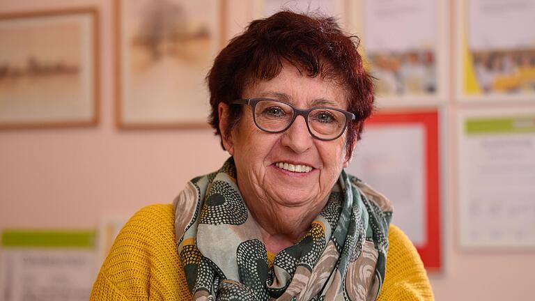 Margarete Kriener aus Aub. Margarete Kriener aus Aub.
