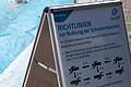 So könnte es bald auch in unterfränkischen Schwimmbädern aussehen. Nach der Lockerung der Maßnahmen zur Eindämmung des Coronavirus startete Niedersachsen bereits wieder in die Freibadsaison.&nbsp;