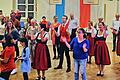 Beim Line Dance hatten Jung und Alt viel Spaß.