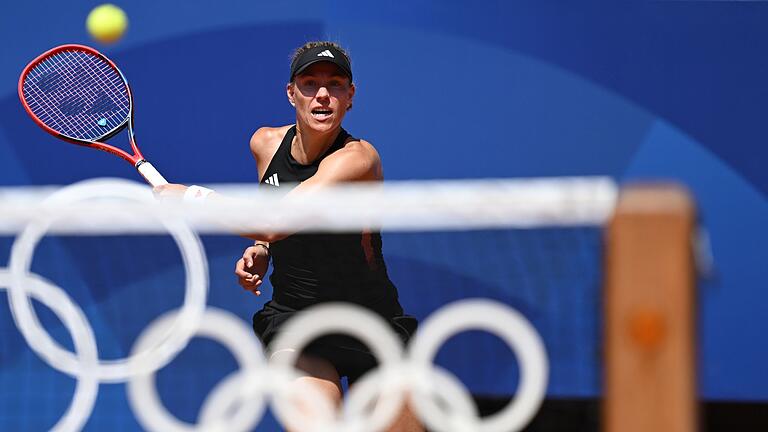 Paris 2024 - Tennis       -  Angelique Kerber verlässt die Tennis-Bühne.