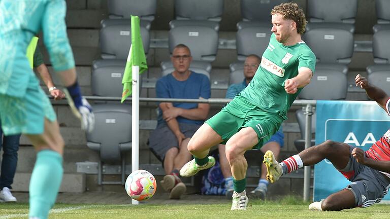 Ben Schulz (Archivbild von Oktober 2023) hat den Fußball-Landesligisten TSV Großbardorf verlassen.